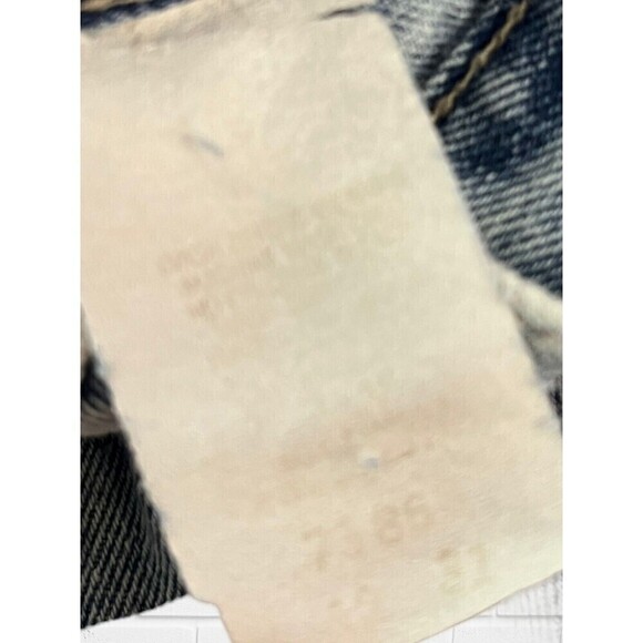 Vintage Women's Size 12 Acid Wash Jeans Pizzazz High Rise - Picture 7 of 10